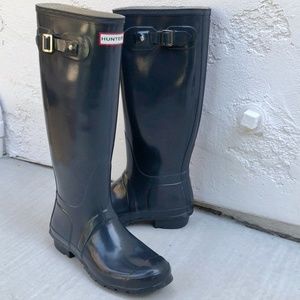 Hunter Boots - Original Glossy Rain Boots